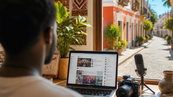 Bensytibiden : un créateur haïtien au Mexique qui relie la diaspora par le numérique