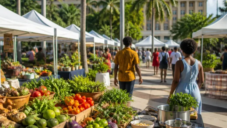 À North Miami, une fête créole végétale valorise la cuisine haïtienne et distribue des légumes