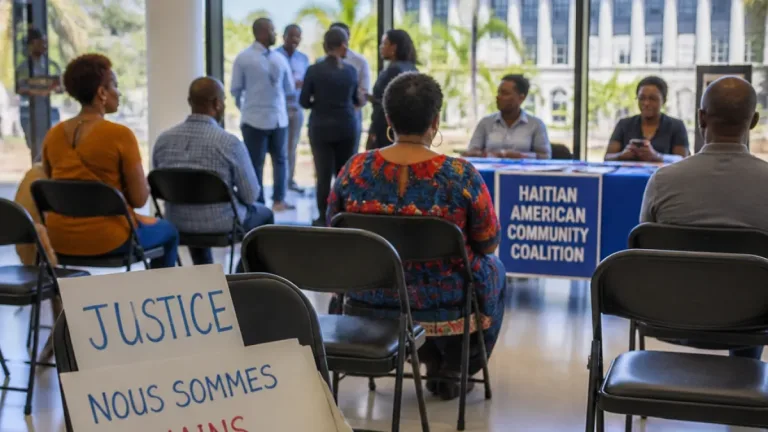 À Fort Myers, la communauté haïtienne réagit après que Trump a lié deux homicides à son discours sur l’immigration