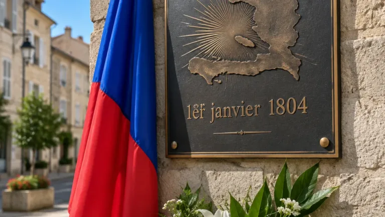 Saint-Junien inaugure une plaque dédiée à l’indépendance d’Haïti