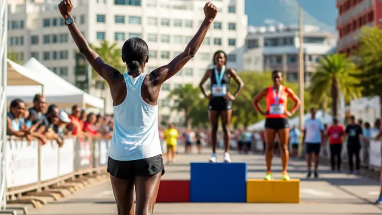 Jésumène Colin 3e du semi‑marathon en République dominicaine, Haïti à l'honneur