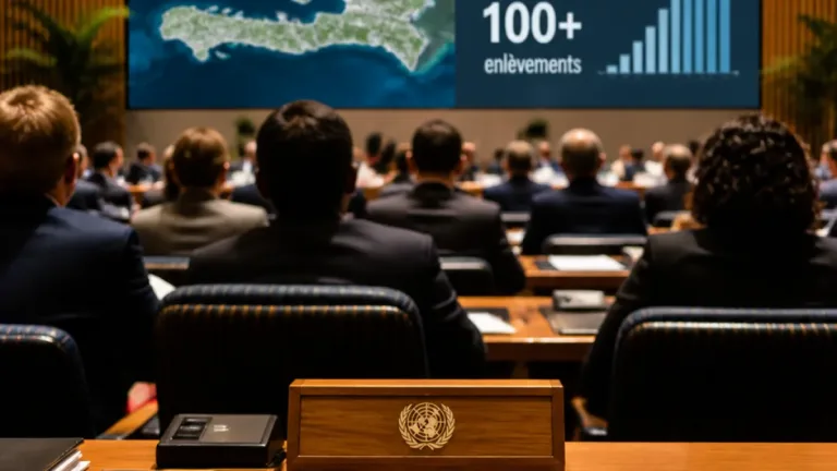 Plus de 1 000 morts et plus de 100 enlèvements en trois mois, alerte de l'ONU sur Haïti