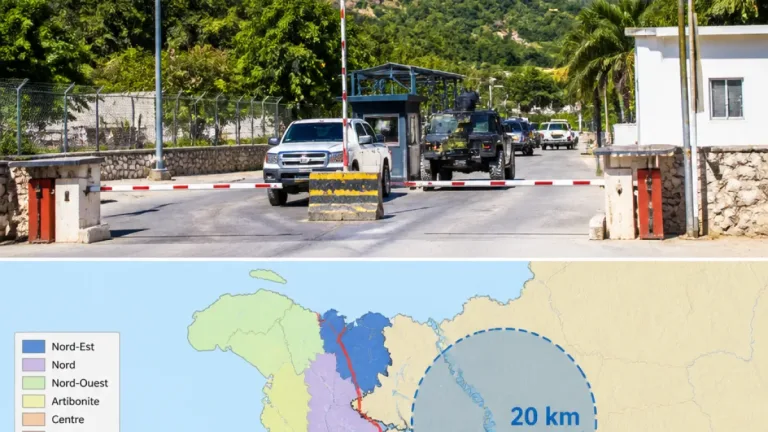 Luis Abinader fixe à 20 kilomètres de la frontière la ligne de sécurité dominicaine