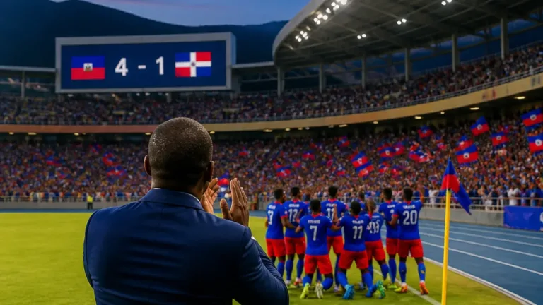 Haïti écrase la République dominicaine 4-1 et prend 9 points en Ligue des nations